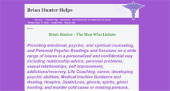 Desktop Screenshot of brianhunterhelps.com